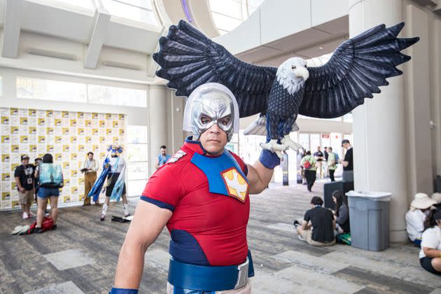 Cosplayer James Mooty as Peacemaker.