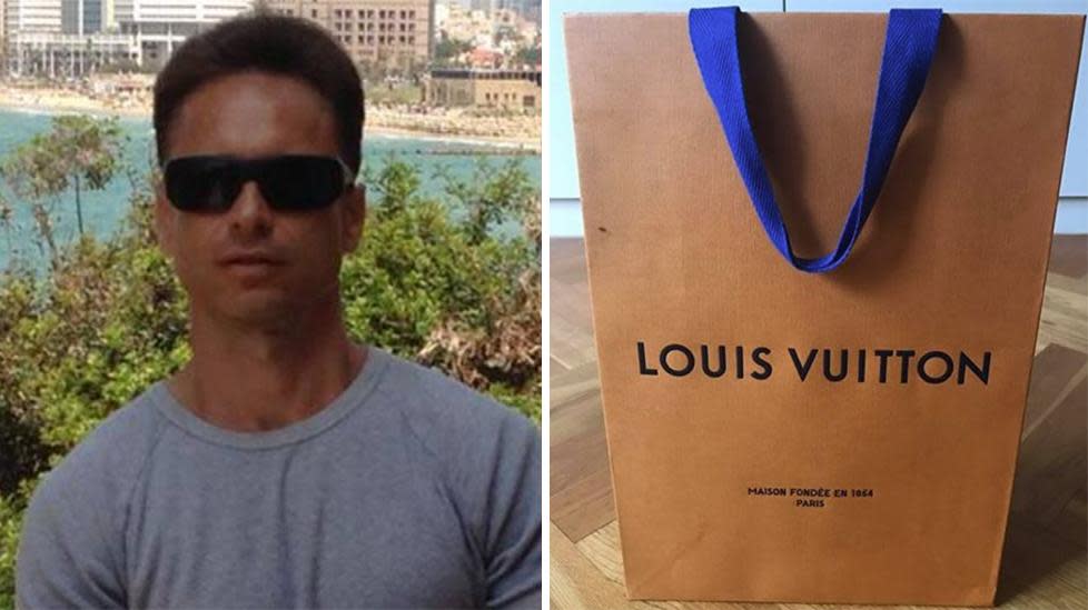 Bondi man tries to sell 'stylish' Louis Vuitton paper bag for $6