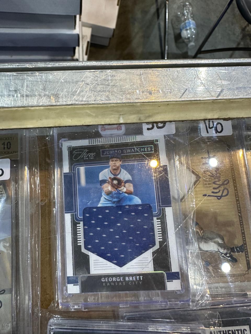 George Brett card at 2024 National Sports Card Convention, at I-X Center.