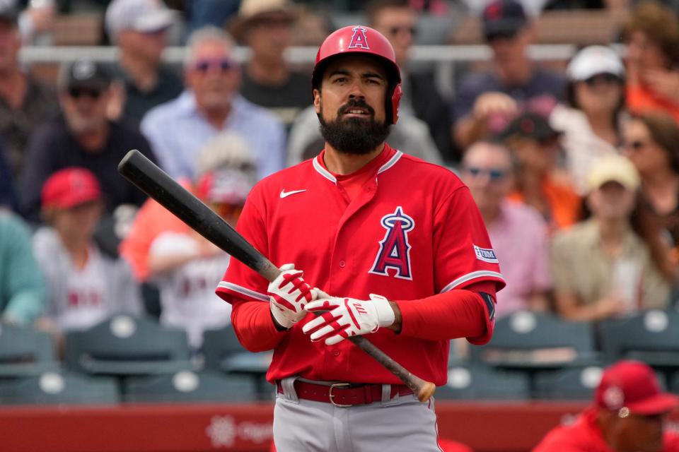 Anthony Rendon during a spring training game in March.