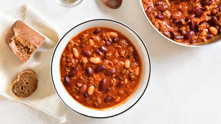 Three bean chili