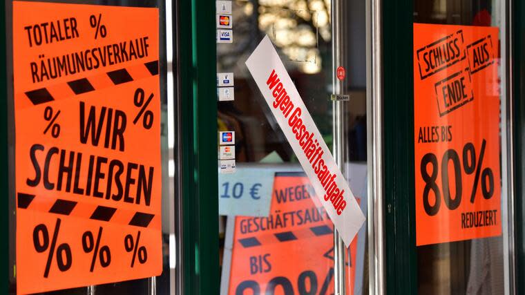 Folgen der Coronakrise: Experten erwarten, dass im Herbst die Insolvenzzahlen deutlich steigen werden, wenn die Aussetzung der Insolvenzantragspflicht endet. Foto: dpa