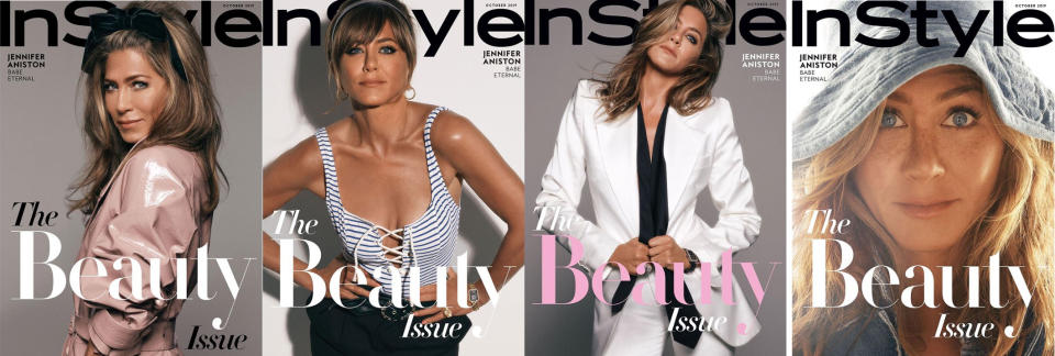 Jennifer Aniston covers InStyle magazine