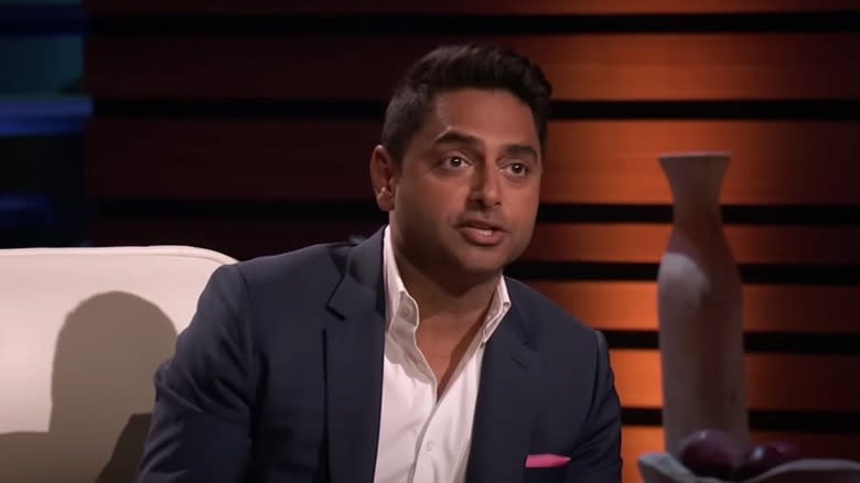 Rohan Oza speaking on Shark Tank