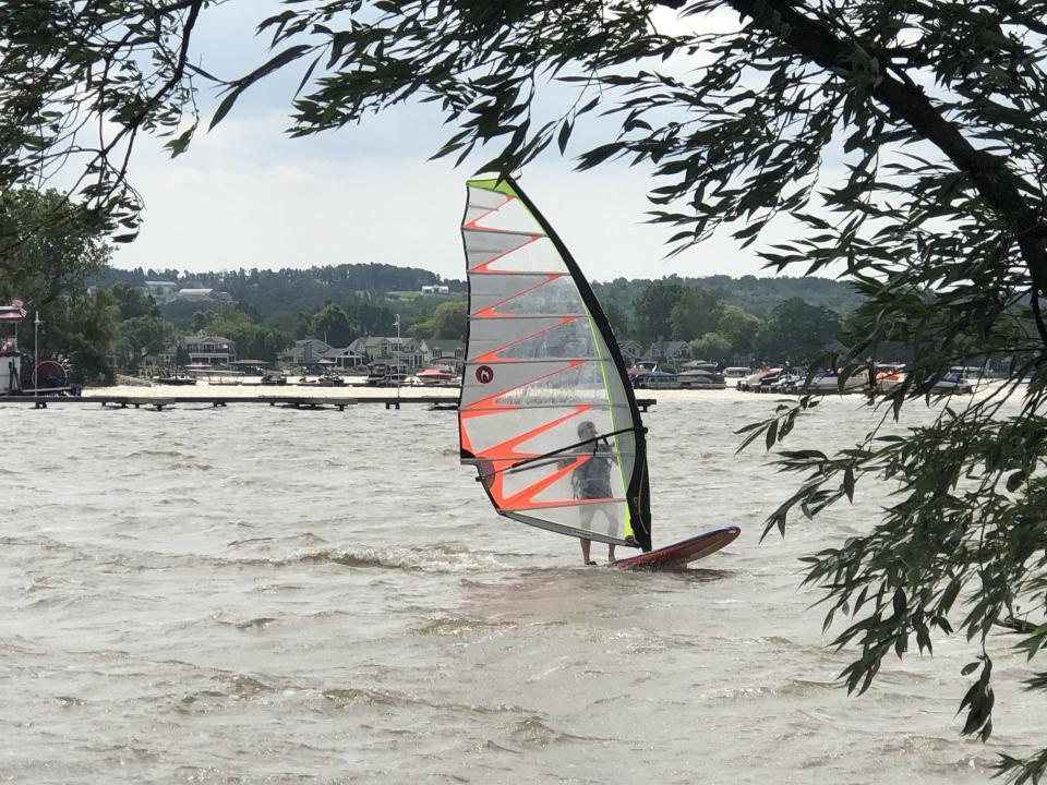 The Ontario County Historical Society starts its fall lakefront tour at 2 p.m. Aug. 25. The roughly one-hour tours highlight the City Pier, Skenoh Island, Kershaw Park and more. Perhaps you'll see windsurfers take to Canandaigua Lake.
