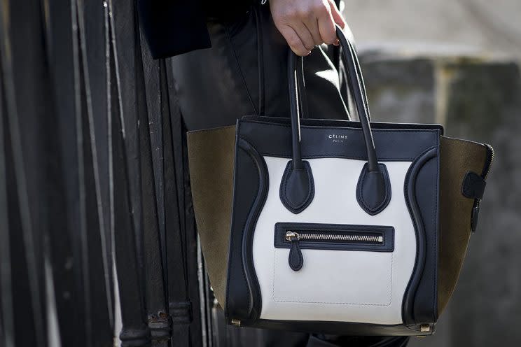 If you spotted a Celine handbag and other luxury items on Walmart.com, you’re not imagining things. (Photo: Getty Images)