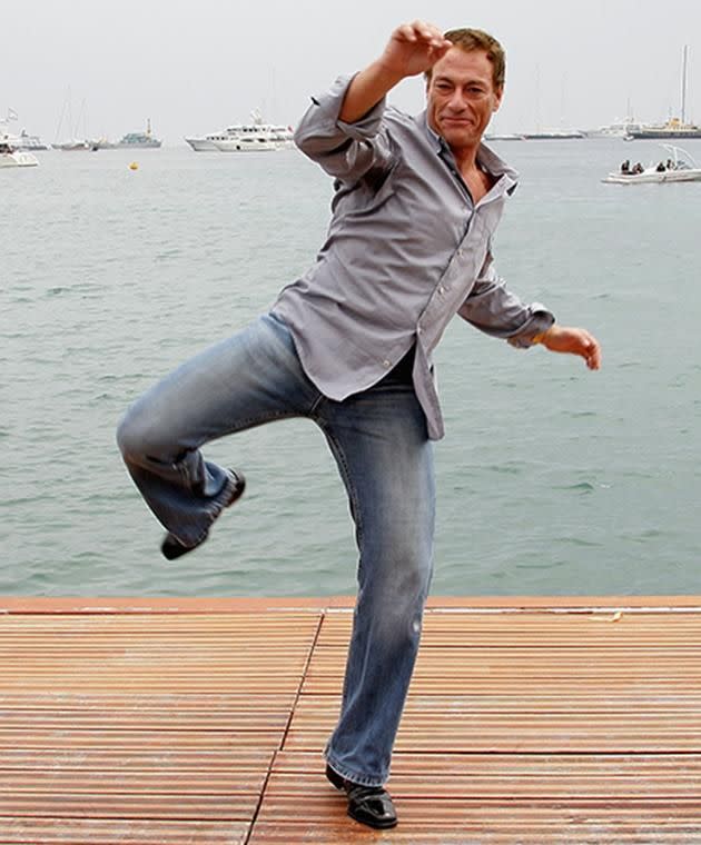 Jean-Claude Van Damme lost it on air, 