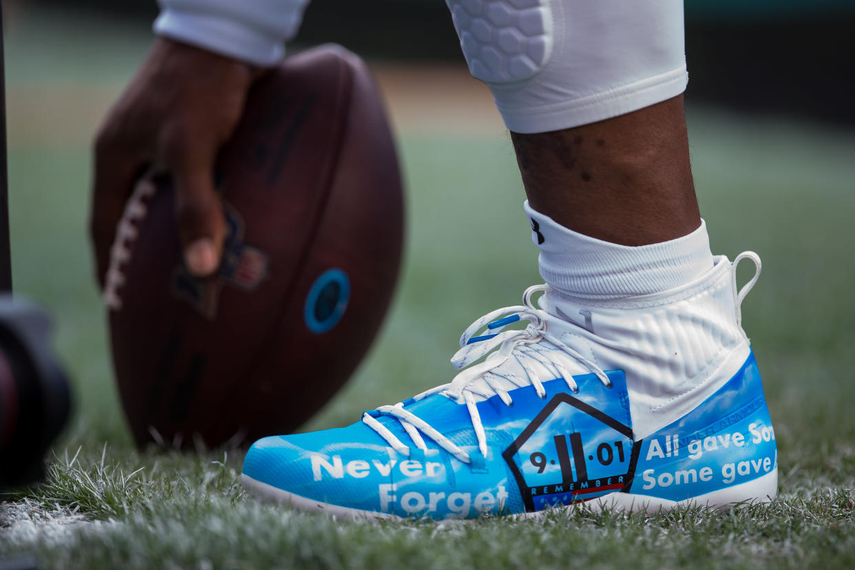 Cam Newton wears 