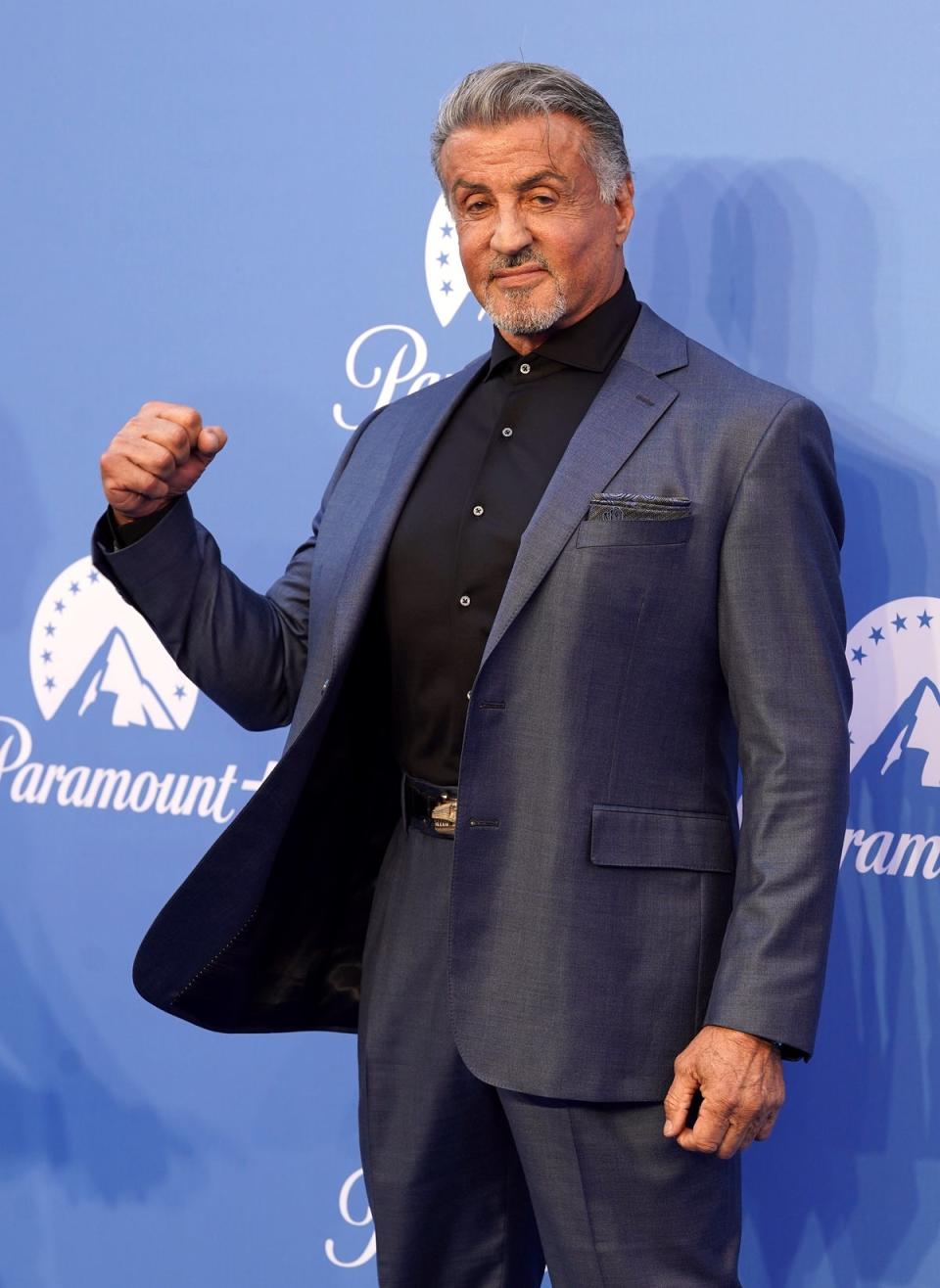 Sylvester Stallone was in Rome (Ian West/PA) (PA Wire)
