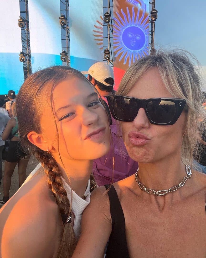 La foto con la que Mariana Fabbiani celebró los 13 años de su hija Matilda (Foto: Instagram/@marianafabbiani)