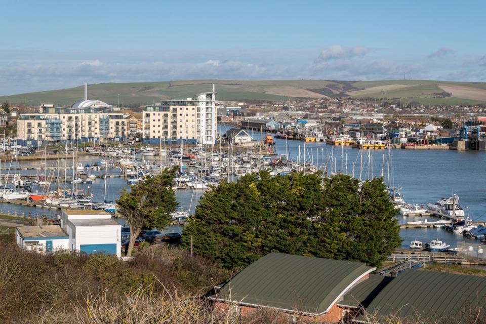 Migrants have been found in the back of a lorry at Newhaven ferry port (Alamy)