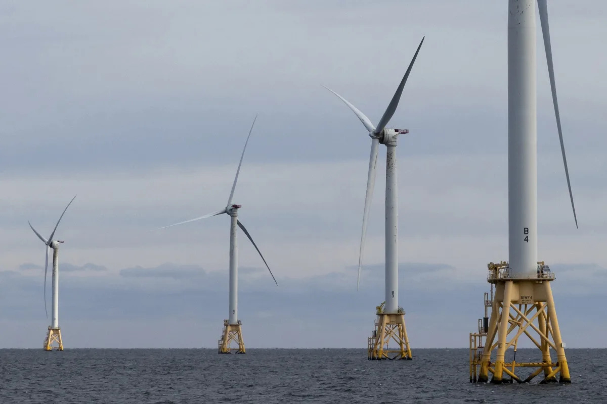 Biden administration is announcing plans for up to 12 lease sales for offshore wind energy