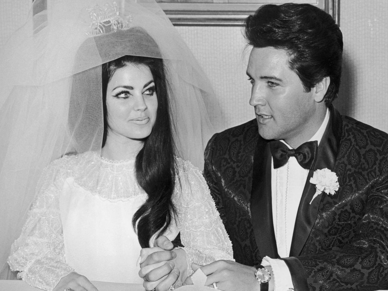 priscilla and elvis presley wedding