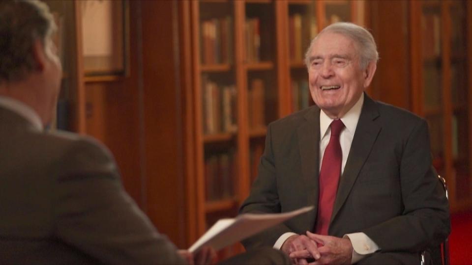 After 44 years at CBS, Dan Rather signed off unceremoniously after a botched investigation into George W. Bush. AP