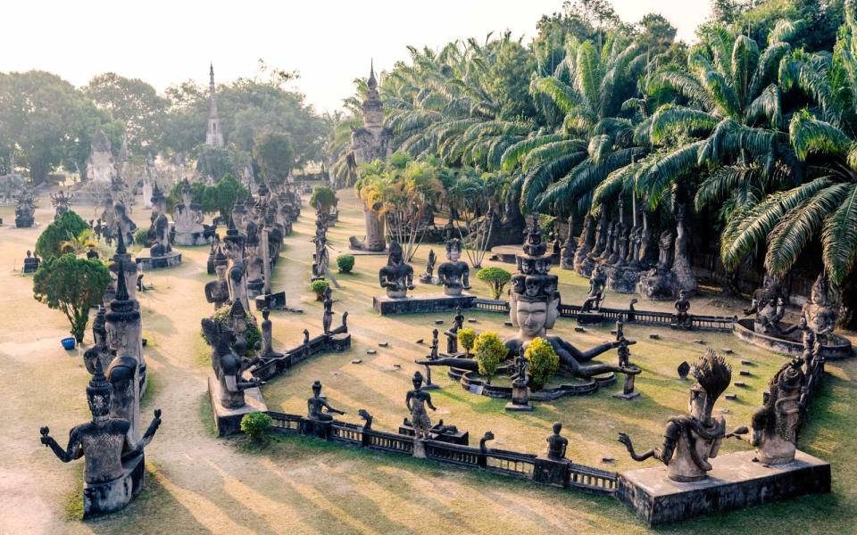 <p>Despite its many allures (milky-blue terraced waterfalls, mountains blanketed with jungle, centuries-old golden stupas, and crumbling temples) landlocked <a rel="nofollow noopener" href="http://www.travelandleisure.com/articles/laos-asias-new-cultural-hot-spot" target="_blank" data-ylk="slk:Laos;elm:context_link;itc:0;sec:content-canvas" class="link ">Laos</a> has always been overshadowed by its tourist-magnet neighbors. But that’s changing: in the fall, the country was thrust into the international spotlight with a historic visit from Barack Obama, the first sitting U.S. president to set foot in the nation. Recent negotiations with Thailand opened up additional flights from Bangkok, and new upscale lodgings have made Laos’s two major cities—the temple-studded capital of Vientiane and Luang Prabang, a UNESCO-protected town prized for its natural sights and mix of traditional and French-colonial architecture—much more accessible. In 2017, the <a rel="nofollow noopener" href="http://www.akaryn.com/president/resort/" target="_blank" data-ylk="slk:President by Akaryn;elm:context_link;itc:0;sec:content-canvas" class="link ">President by Akaryn</a>—the area’s first five-star hotel—arrives in Vientiane just steps from the temple of the Emerald Buddha, followed by a Rosewood in Luang Prabang. —<em>Lila Battis</em></p>