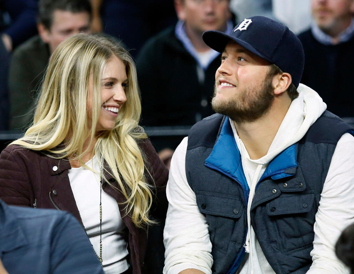 Matthew Stafford's Wife Kelly Claps Back at Critics After Super Bowl
