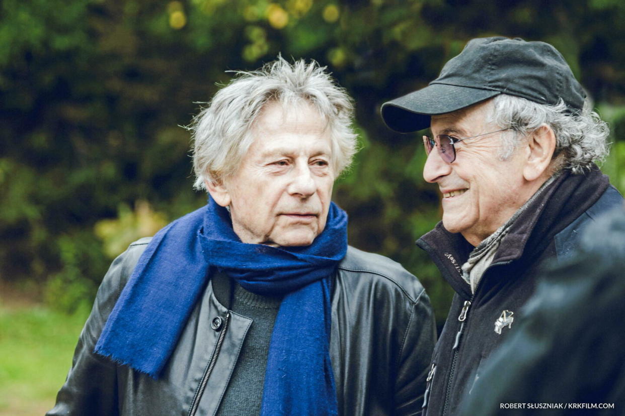 Roman Polanski et Ryszard Horowitz dans le documentaire Promenade à Cracovie.  - Credit:Robert Sluszniakwww.spheresis.com