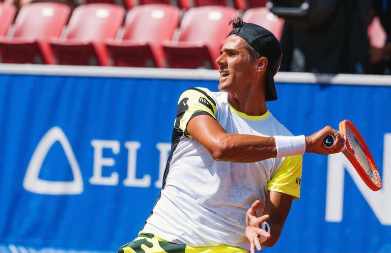 En su primera final ATP, el tenista argentino Federico Coria cayó en Bastad, Suecia, contra el noruego Casper Ruud.