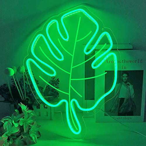 43) Leaf Neon Sign