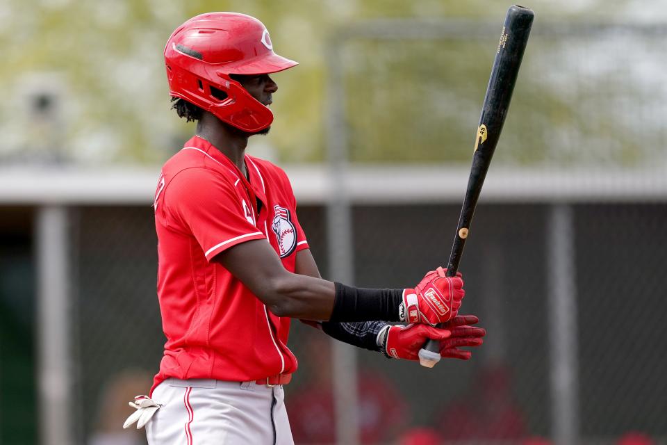 Cincinnati Reds minor league shortstop Elly De La Cruz is one of the top prospects in the organization.