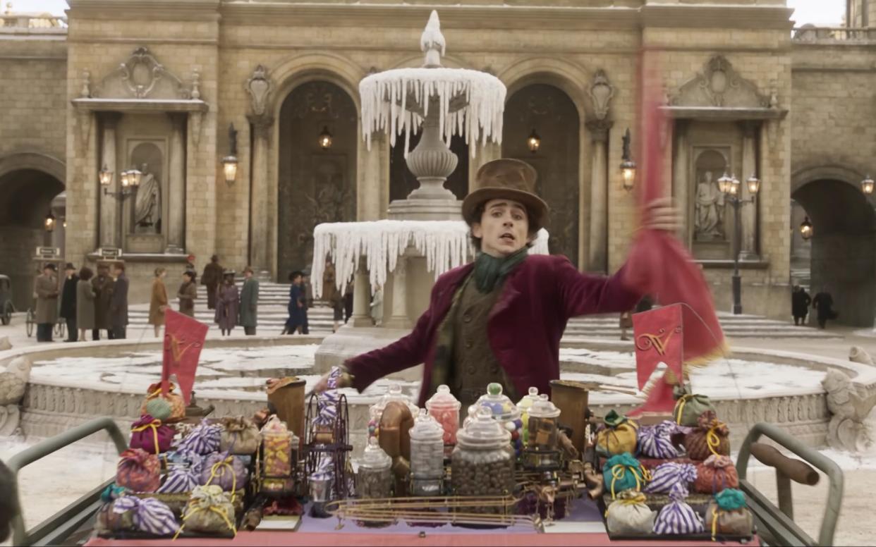 The latest version of the Wonka story is set to be the one made with the highest real chocolate content