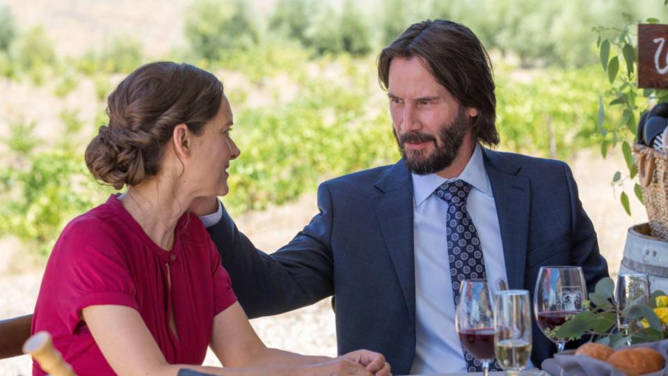 Winona Ryder and Keanu Reeves in Destination Wedding