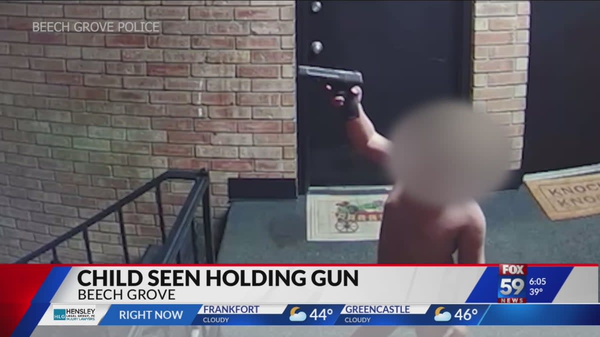 Man claimed he had no idea his son was outside with gun (Beech Grove Police Department)