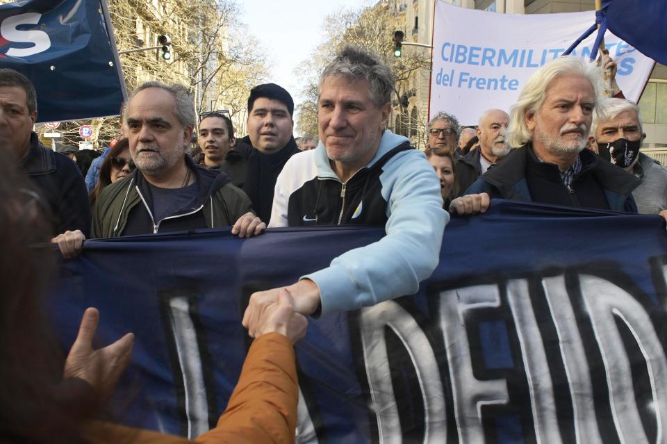 Marcha por el atentado a Cristina Kirchner / Télam