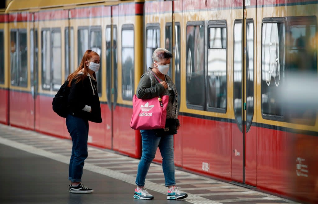 A Berlin S-Bahn commuter train station  (AFP/Getty Images)