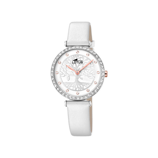 Montre blanche Lotus