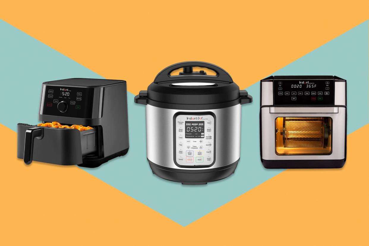 instant pot air fryer, multi cooker, oven