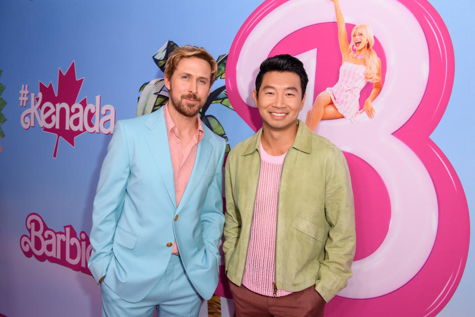 Ryan Gosling and Simu Liu