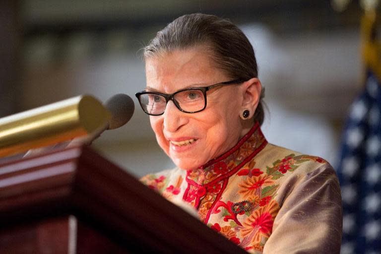 Ruth Bader Ginsburg still recovering from surgery and will not be on bench for first time since joining Supreme Court