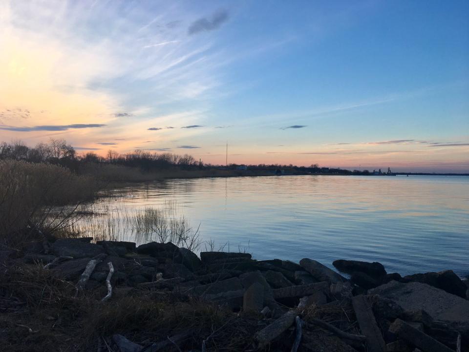 The Delaware River seen from Fort DuPont State Park in 2017.