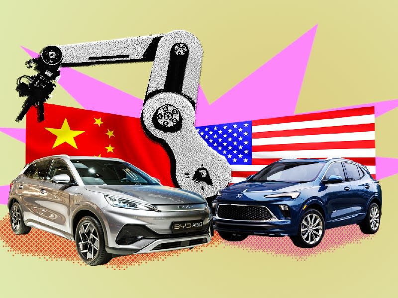 There aren't currently any Chinese car brands for sale in the US, but some analysts are concerned they could eventually make a play to upend the US market.