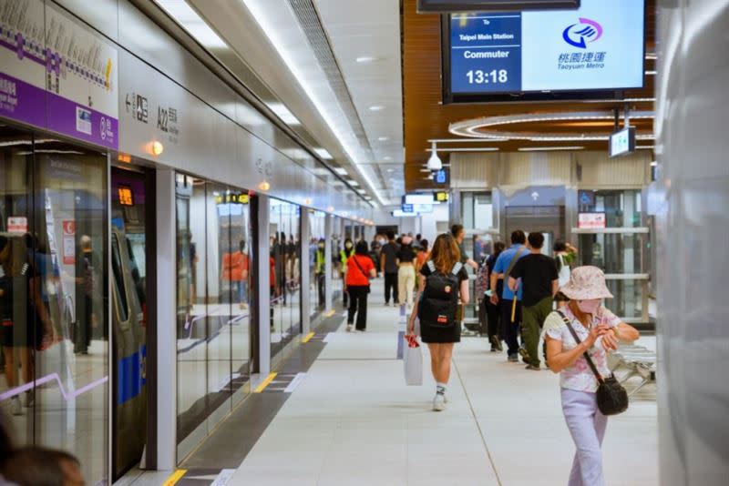 桃園機場捷運線A22老街溪站在7/31通車。（圖／翻攝自桃園捷運官網）