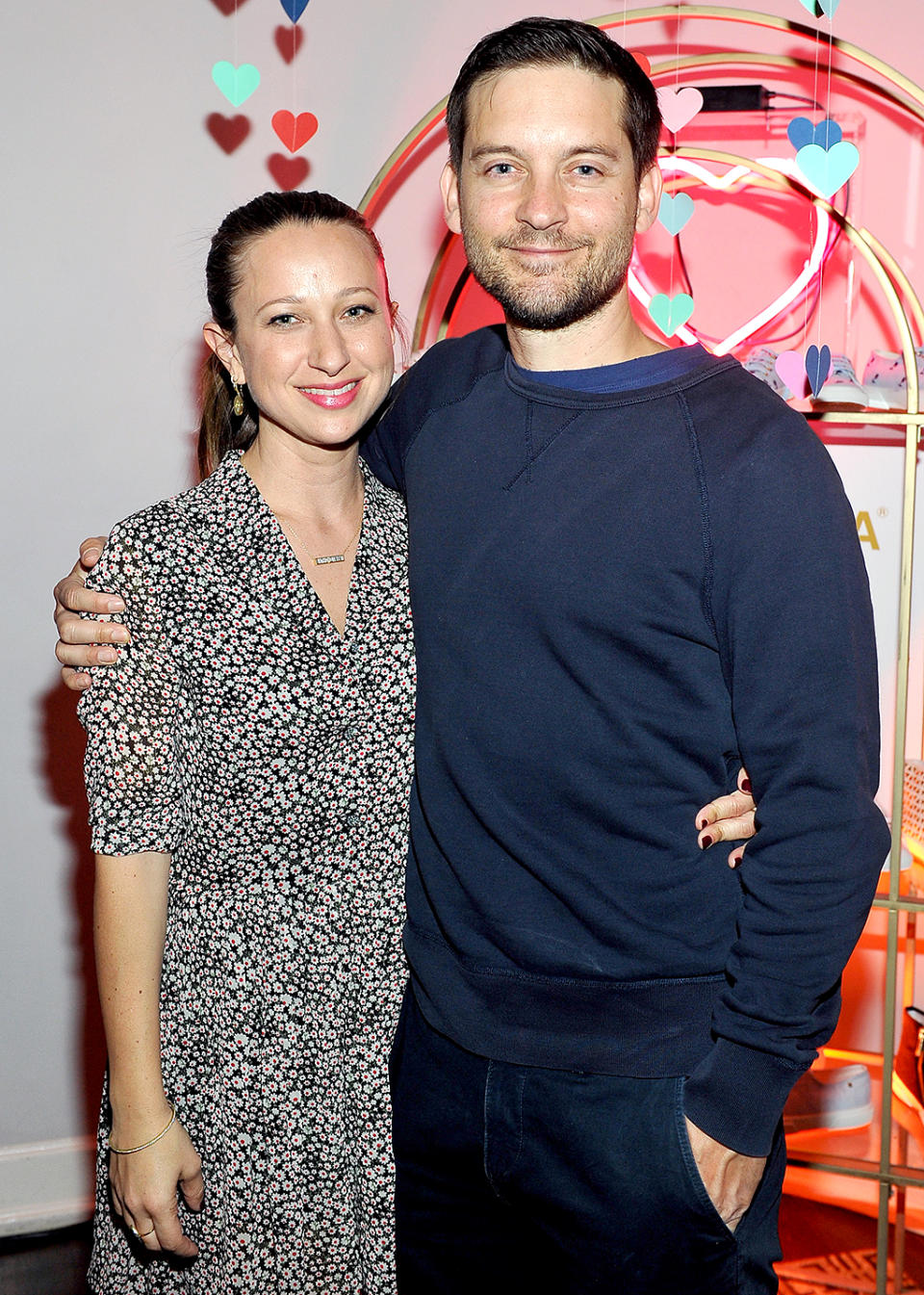 Tobey Maguire and Jennifer Meyer