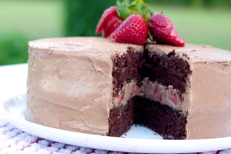 Moist chocolate cake recipe | Good Food