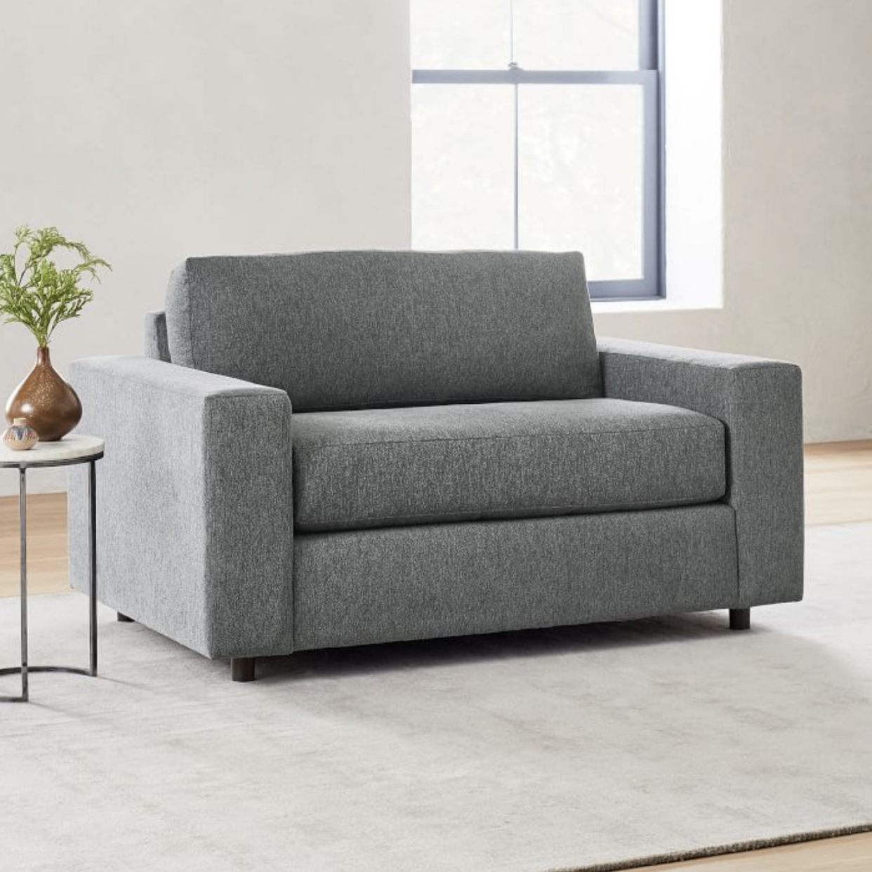 <p><a href="https://go.redirectingat.com?id=74968X1596630&url=https%3A%2F%2Fwww.westelm.com%2Fproducts%2Furban-twin-sleeper-sofa-56-h4747%2F&sref=https%3A%2F%2Fwww.womansday.com%2Fhome%2Fg44955807%2Fbest-sleeper-chairs%2F" rel="nofollow noopener" target="_blank" data-ylk="slk:Shop Now;elm:context_link;itc:0;sec:content-canvas" class="link rapid-noclick-resp">Shop Now</a></p><p>Urban Chair-and-a-Half Twin Sleeper</p><p>West Elm</p><p>$1599.00</p><span class="copyright">West Elm</span>