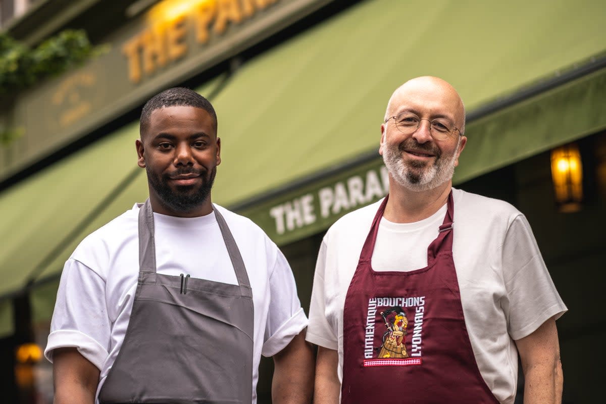 Big names: two of London’s best chefs are collaborating in the kitchen (Bouchon Racine x Parakeet )