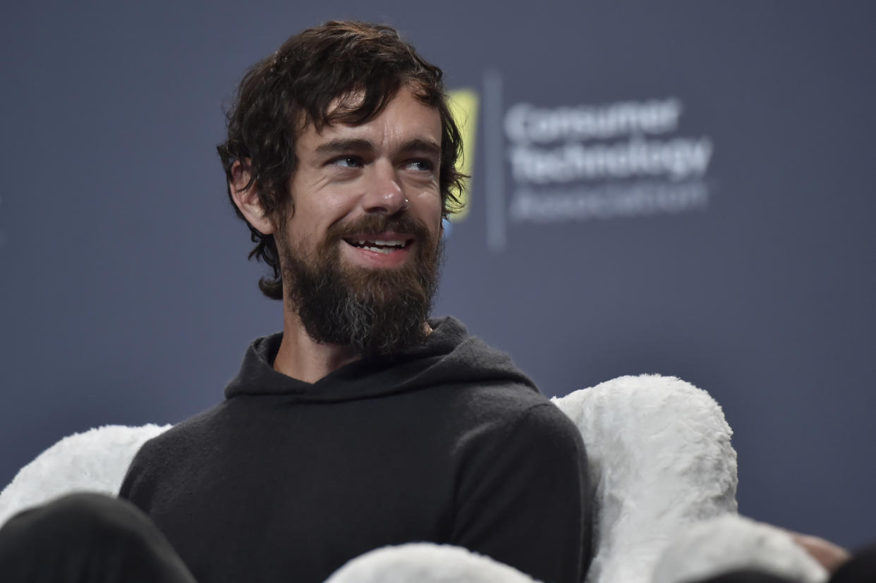Bitcoin fan: Twitter CEO Jack Dorsey speaks during a press event at CES 2019 at the Aria Resort & Casino on January 9, 2019 in Las Vegas, Nevada. Photo: David Becker/Getty Images