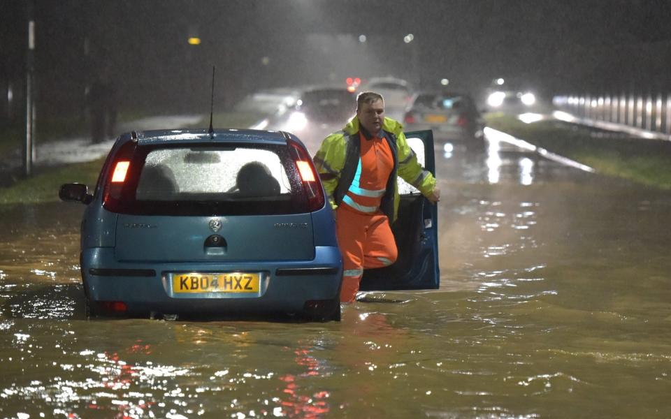 Abandoned car in Middlesbrough - TERRY BLACKBURN / BACKGRID