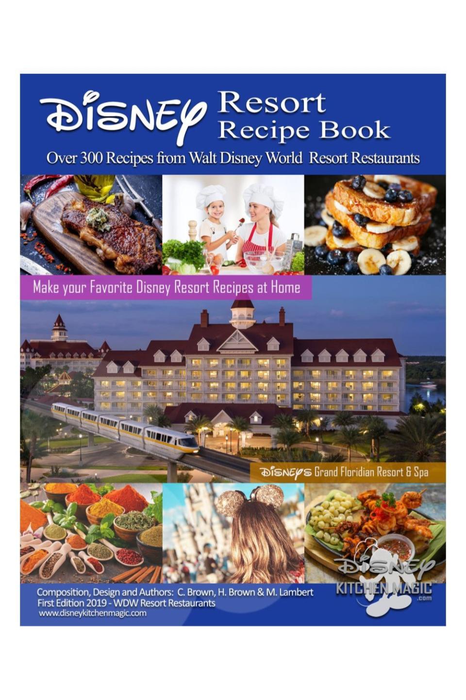35) Disney Resort Recipe Book