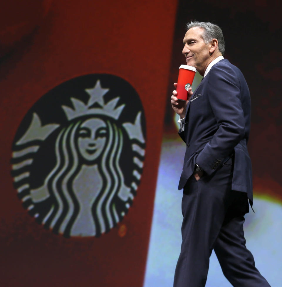 starbucks howard schultz red cup