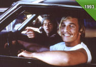 <a href="http://movies.yahoo.com/movie/dazed-and-confused/" data-ylk="slk:DAZED AND CONFUSED;elm:context_link;itc:0;sec:content-canvas" class="link ">DAZED AND CONFUSED</a> <br>Directed by: Richard Linklater<br>Starring: Jason London, Wiley Wiggins, Matthew McConaughey