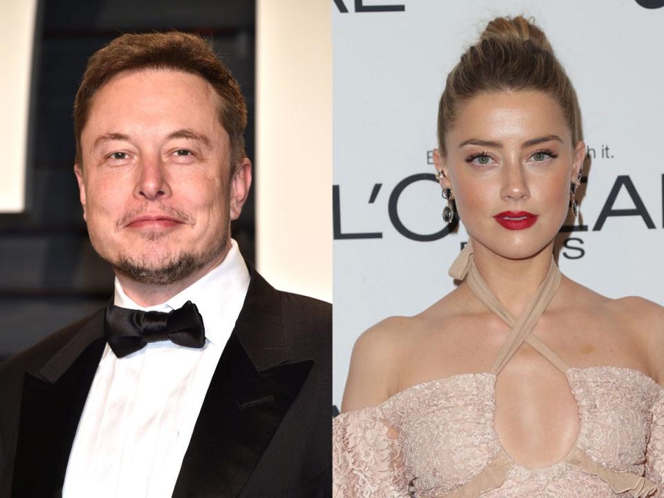 Amber Heard and Elon Musk