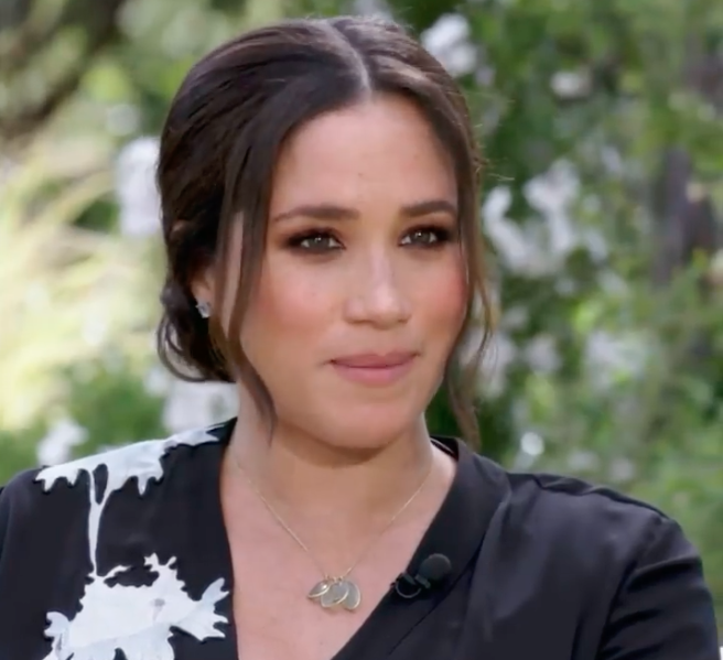 Meghan Markle in Oprah CBS interview