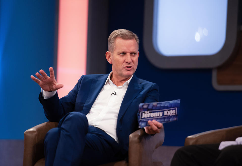 Jeremy Kyle has yet to respond to the news that his chat show has been cancelled (Photo: ITV)