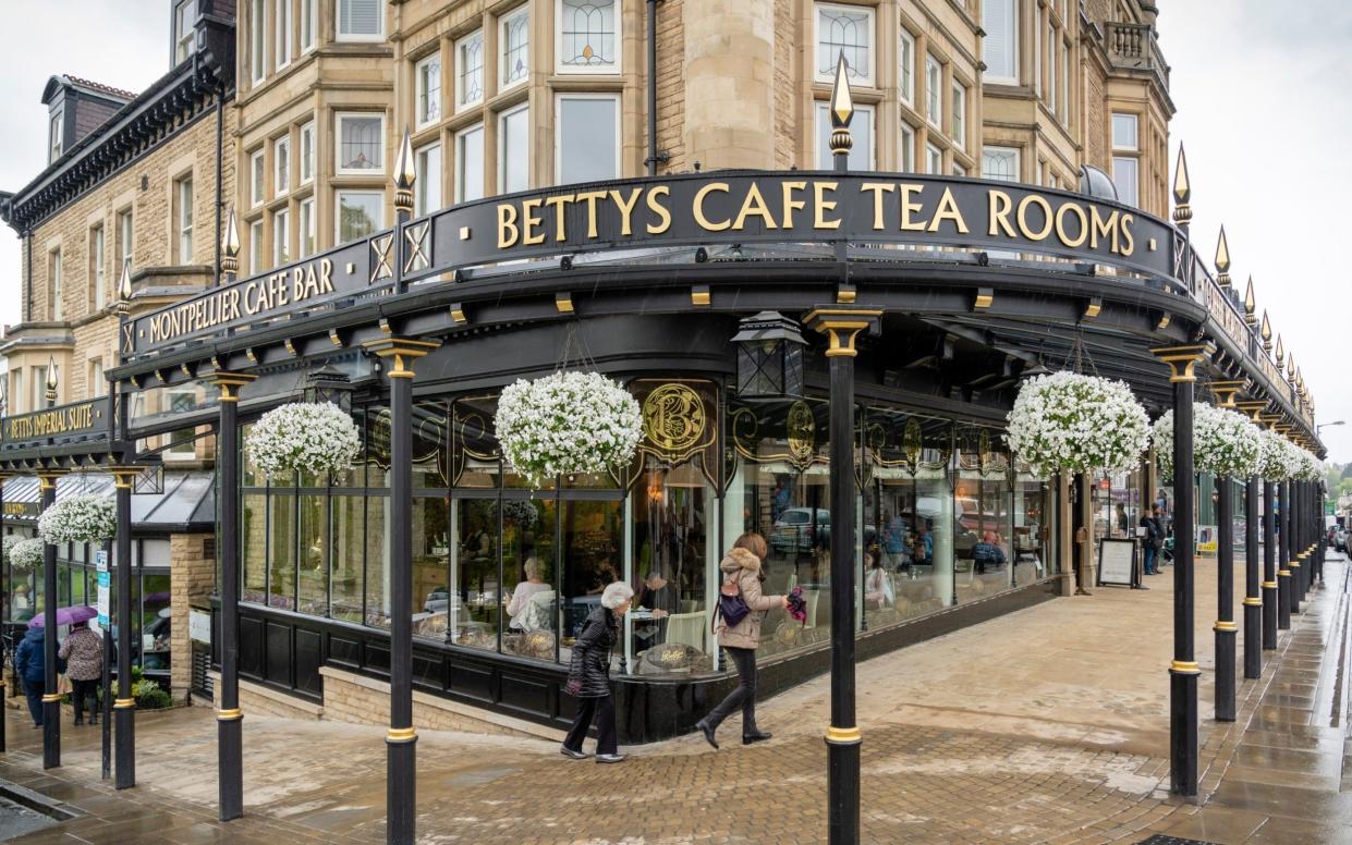 The infamous Betty’s Tea Rooms in Harrogate - Andrew Crowley