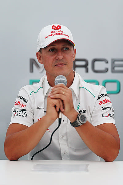 In October 2012, Schumacher confirmed he would retire for a second time. He finished his Formula One career with 91 wins and 155 podium finishes from 307 starts.